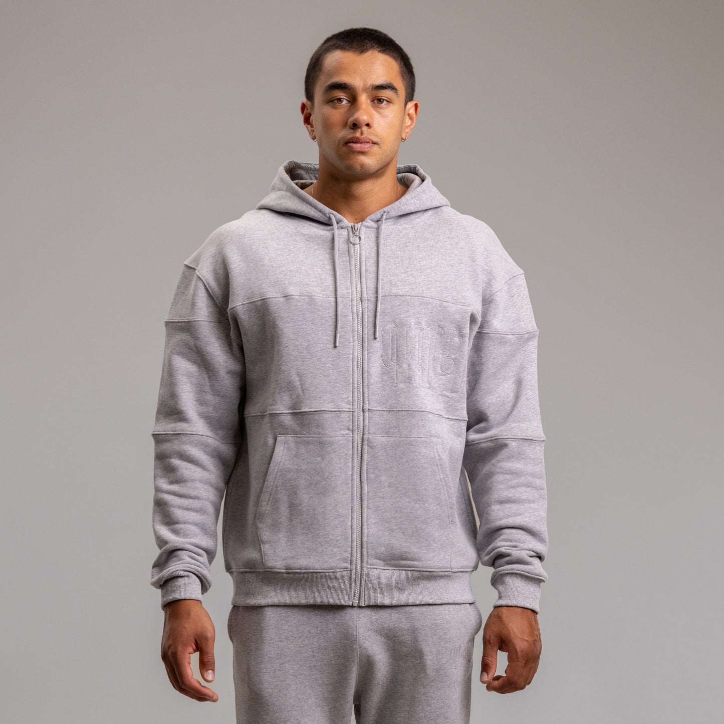 Morris Block Zip Hood Mens