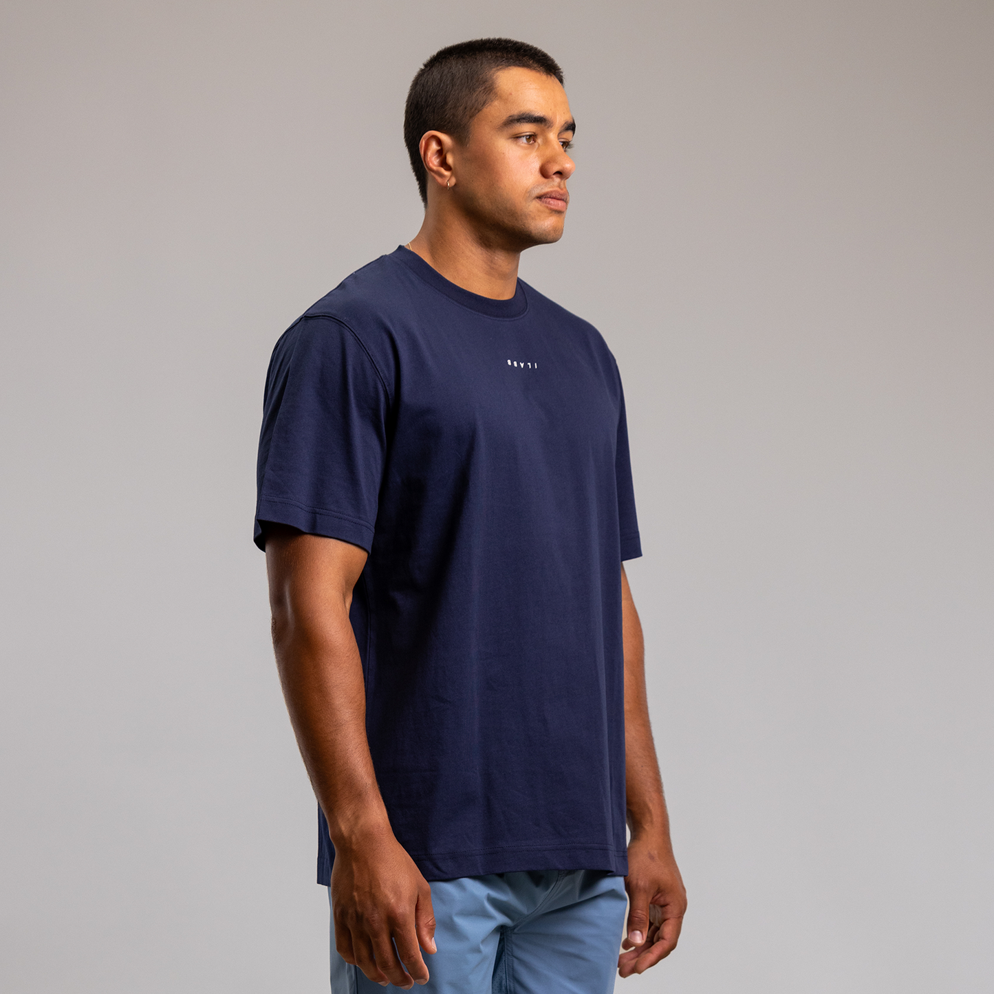 Speed 50 Block Tee Men's NAVY