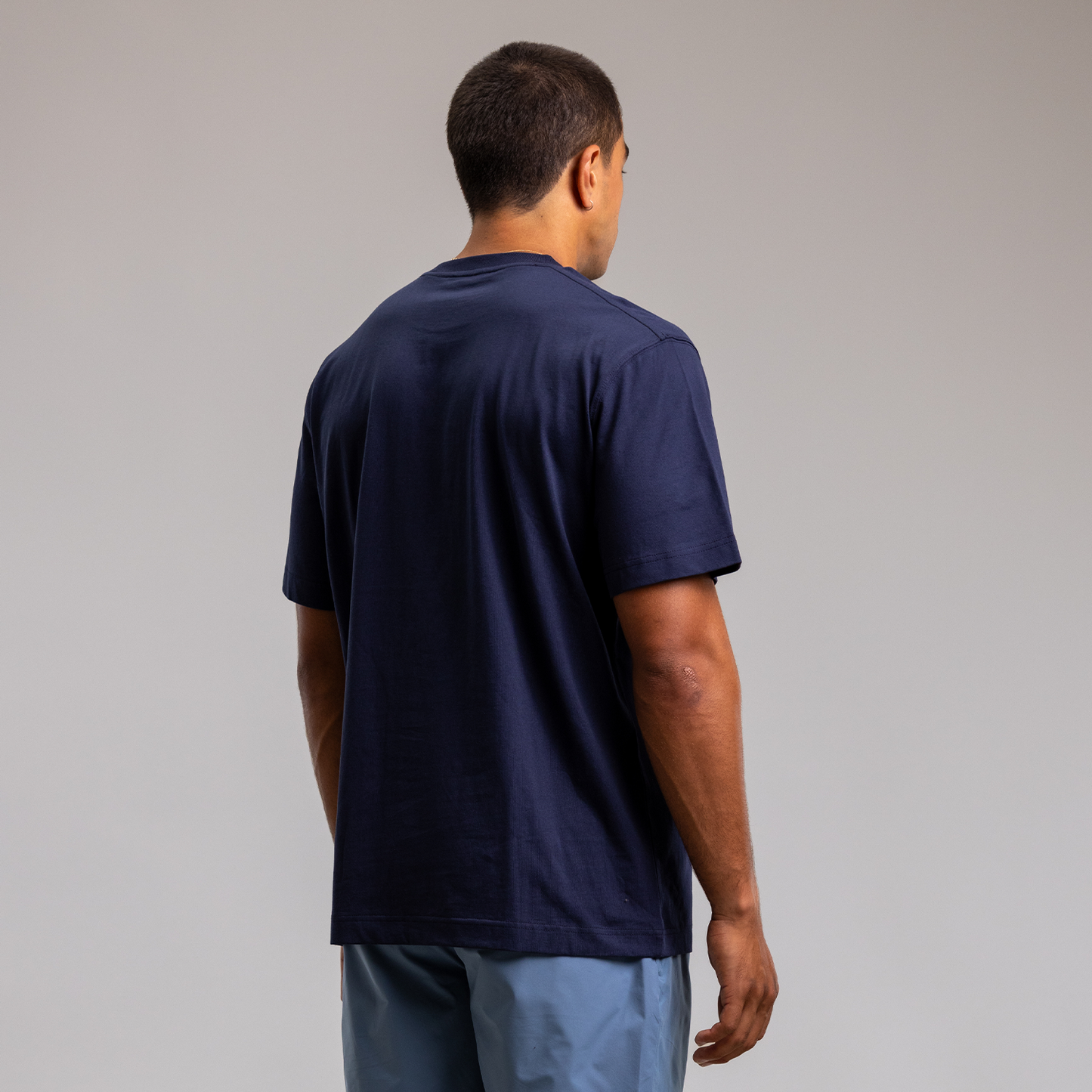 Speed 50 Block Tee Men's NAVY