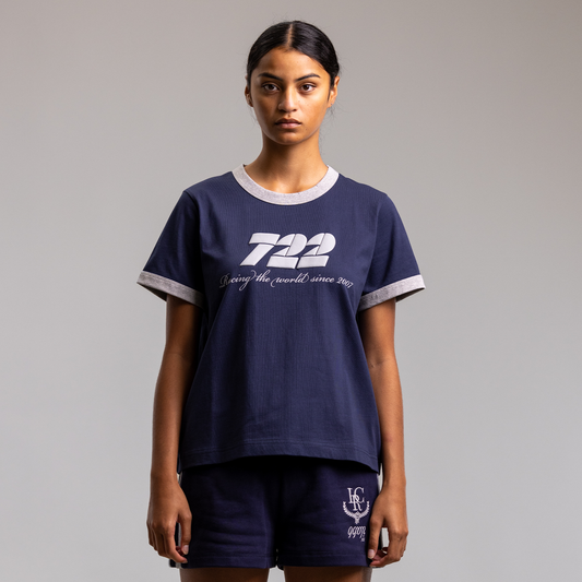 Athletic Vintage Tee Women's NAVY