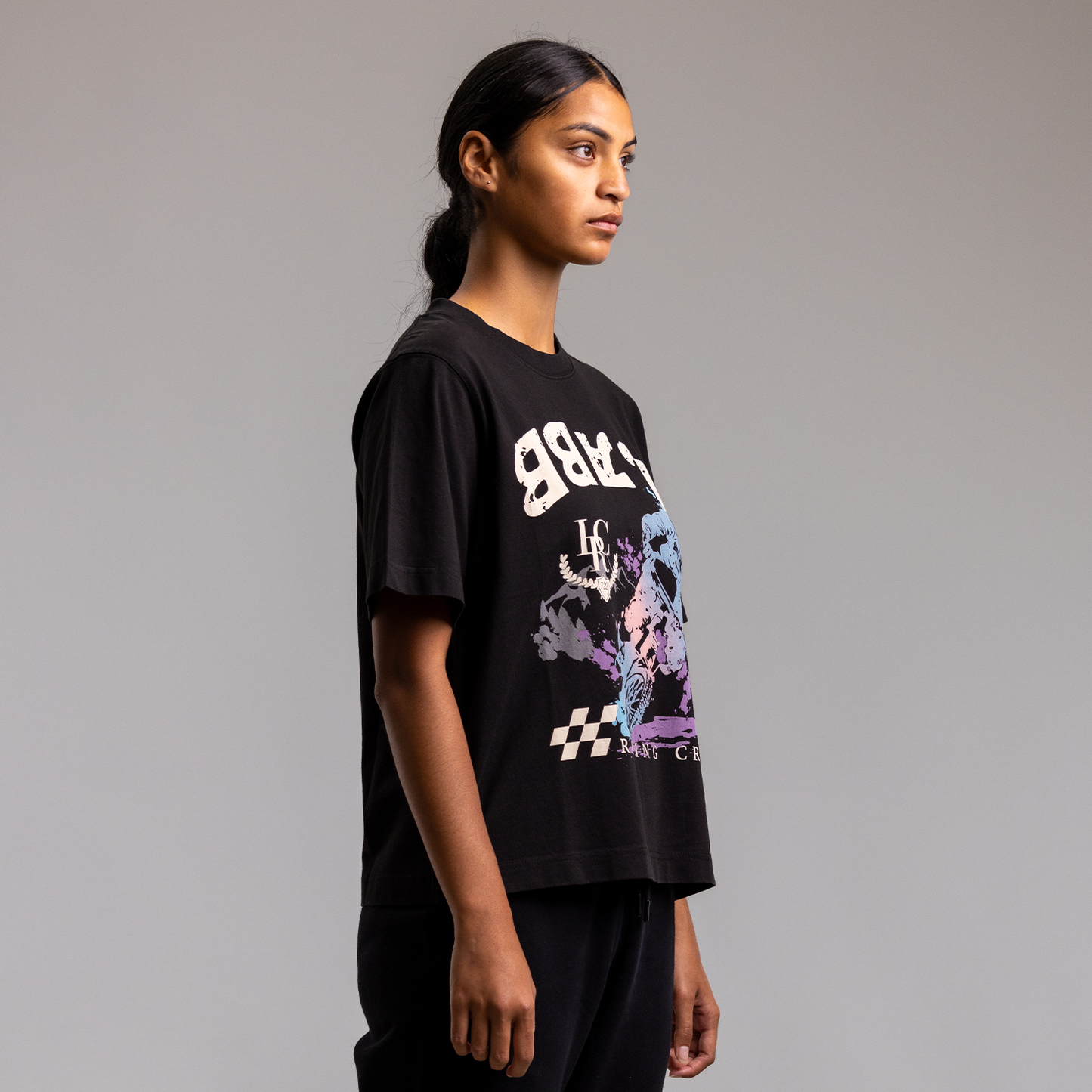 Down Hill Block Tee Womens