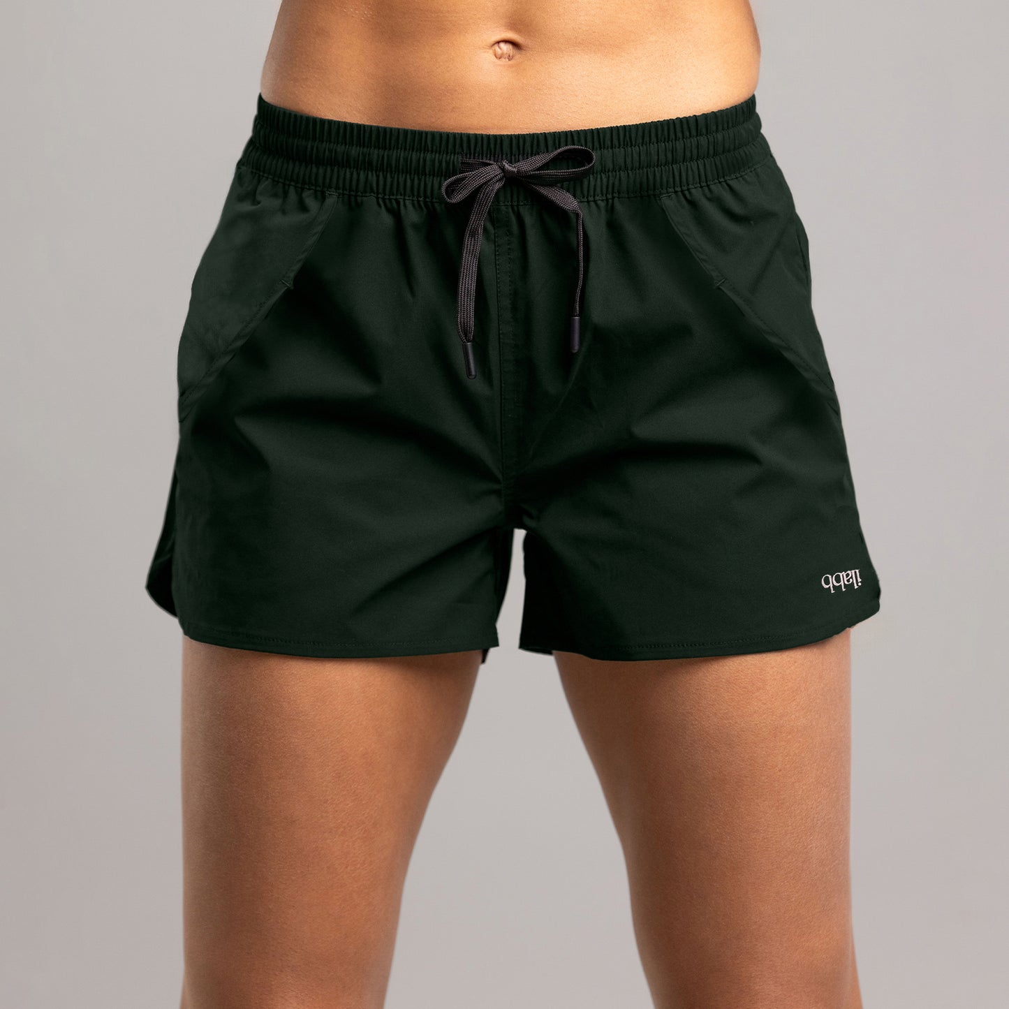 Side Split Short 3" Women's DARK MILITARY GREEN