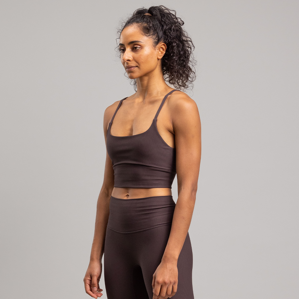 Agile Longline Bra - Women's COCOA