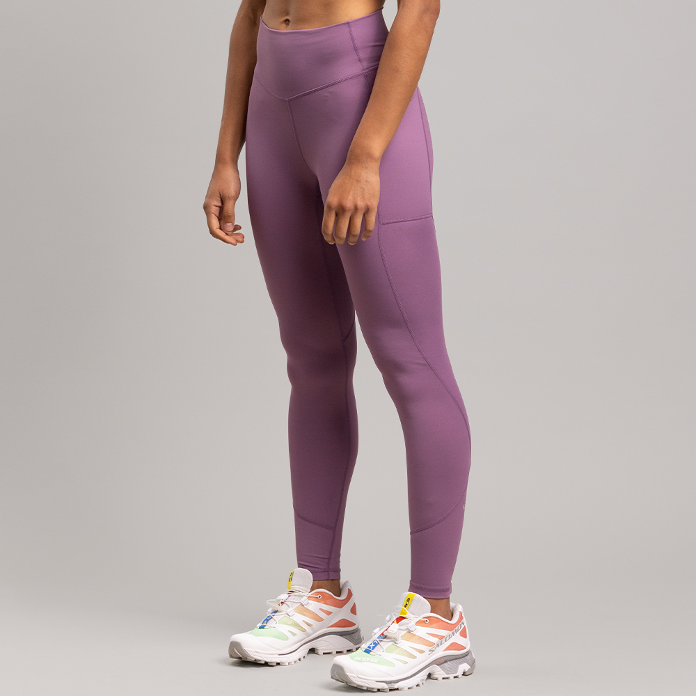 Velocity Sinuous Full Legging - Women's THISTLE