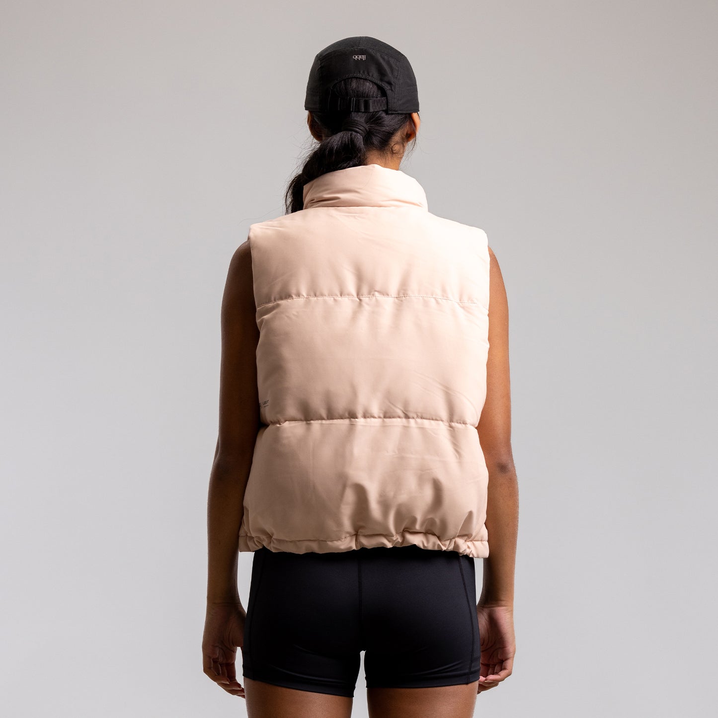 Cropped Puffer Vest Women's