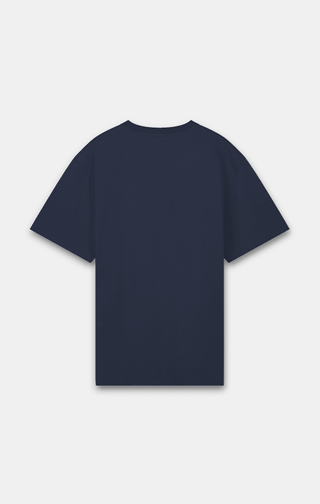 Irc Block Tee Unisex WASHED NAVY