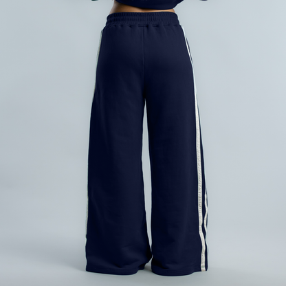 Irc Wide Leg Block Track Pant Women's NAVY