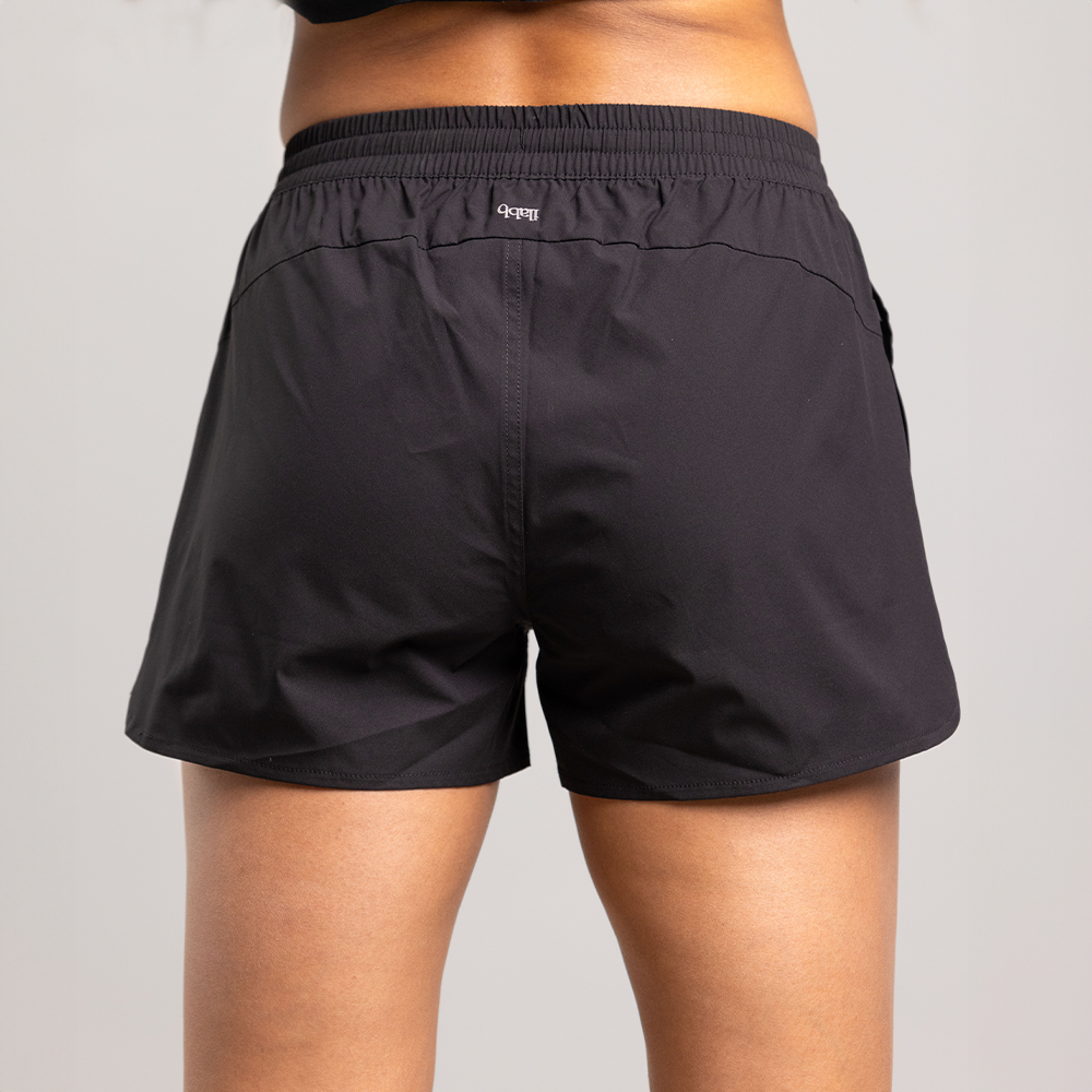 Labb Train Short 3" - Women's BLACK