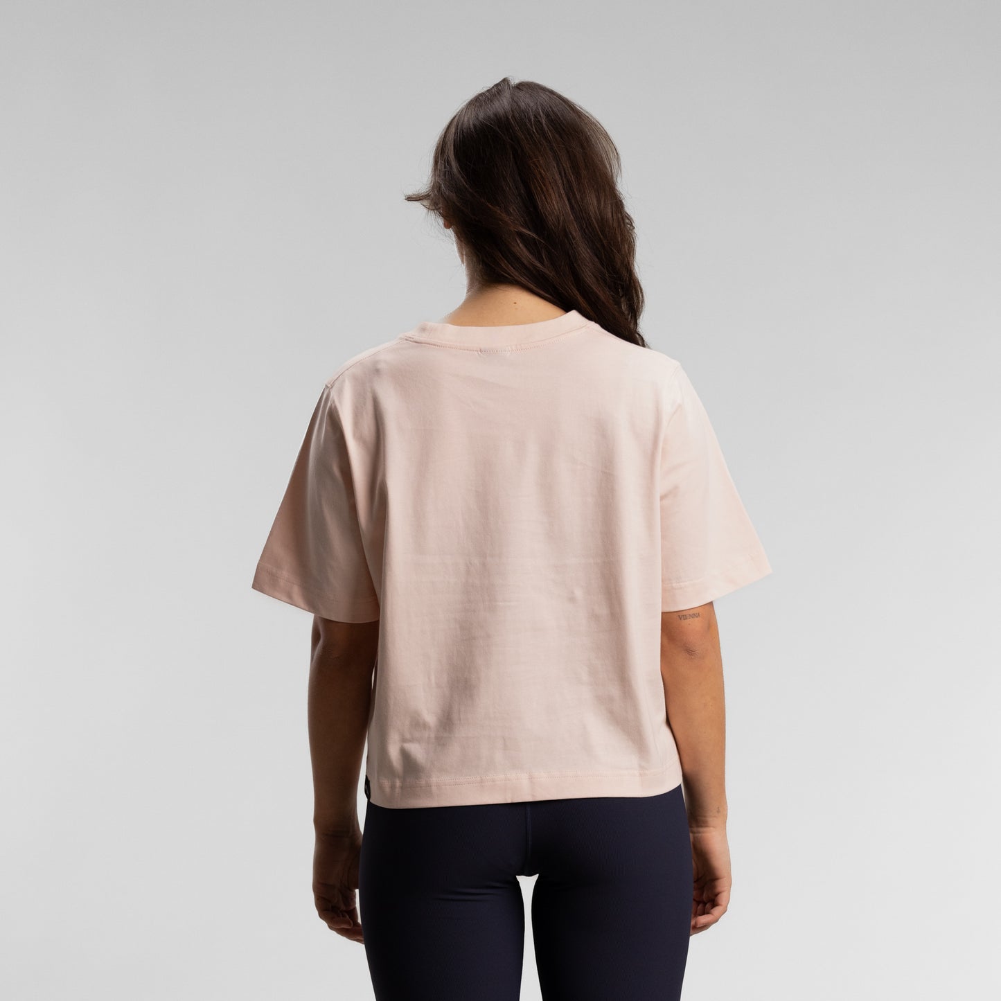 Checkered Relaxed Tee Women's NUDE