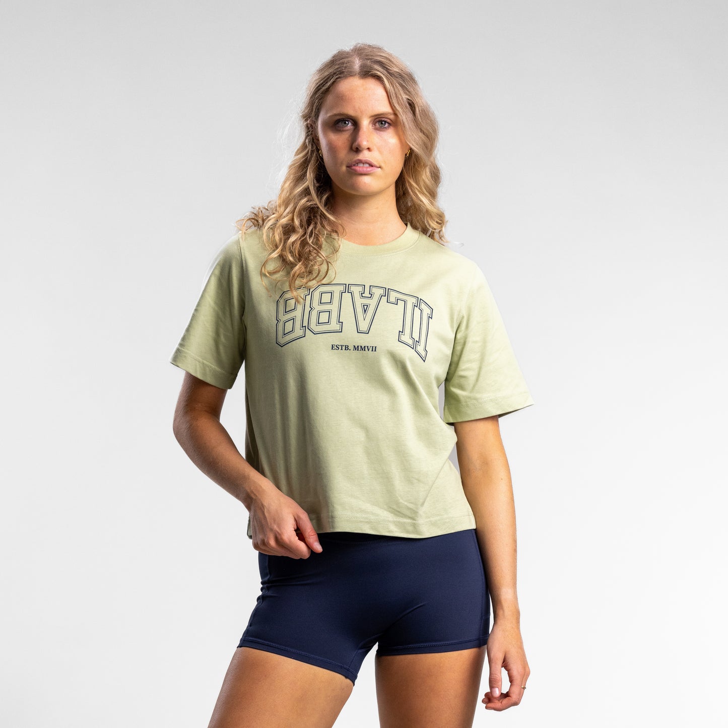 Varsity Line Relaxed Tee Women's Sage