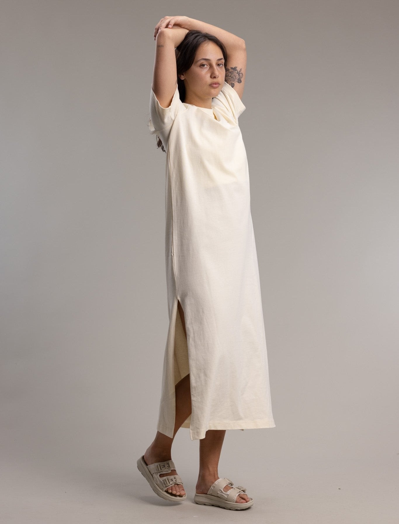 Capsize Box Relax Long Dress Women's MIST