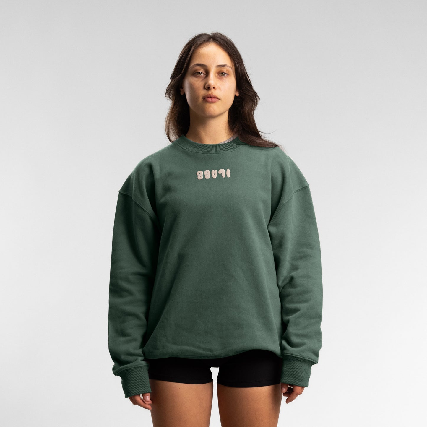 Puff Block Crew Unisex MILITARY