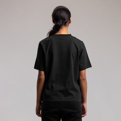 Racing Bird Heritage Block Tee Women's WASHED BLACK