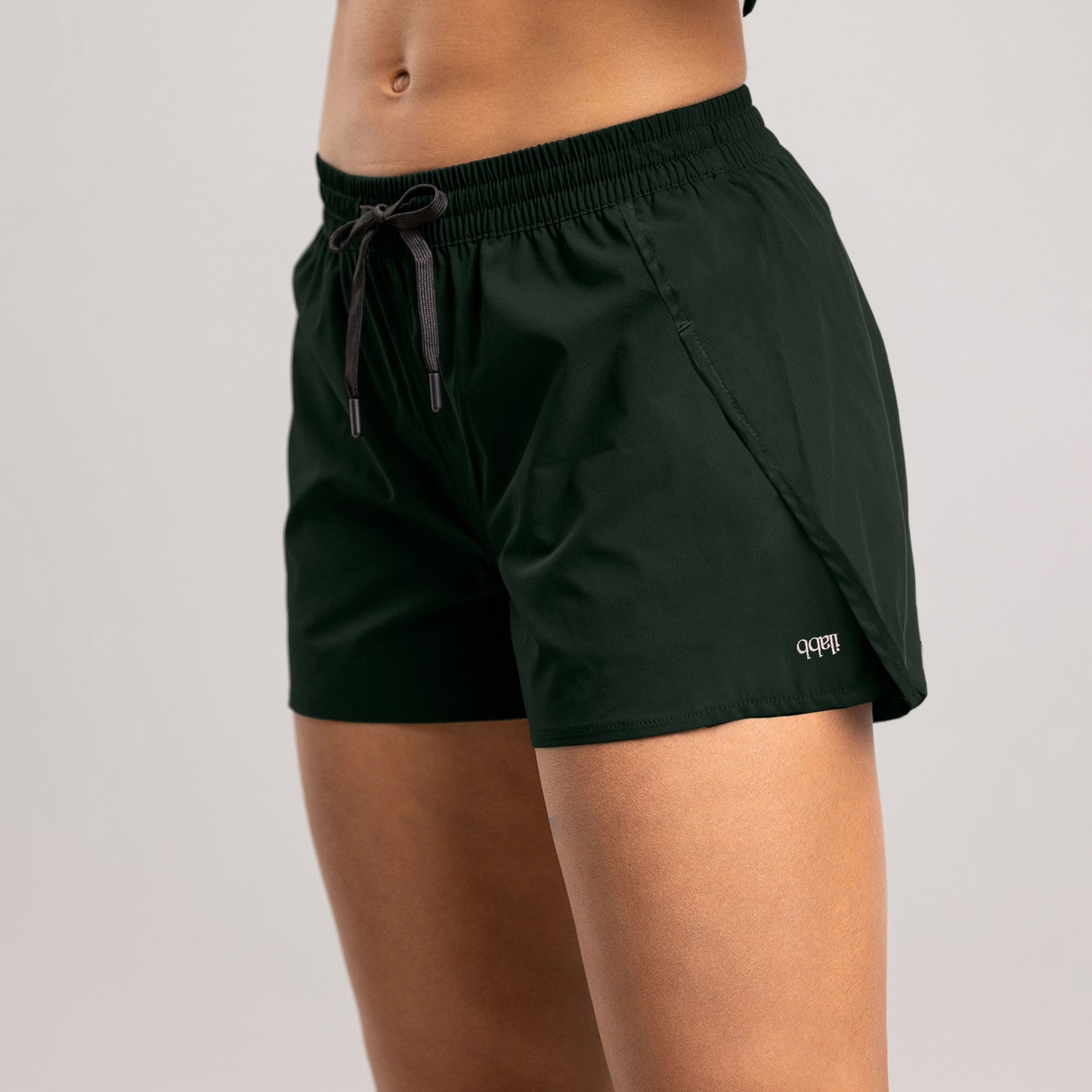 Side Split Short 3" Women's DARK MILITARY GREEN