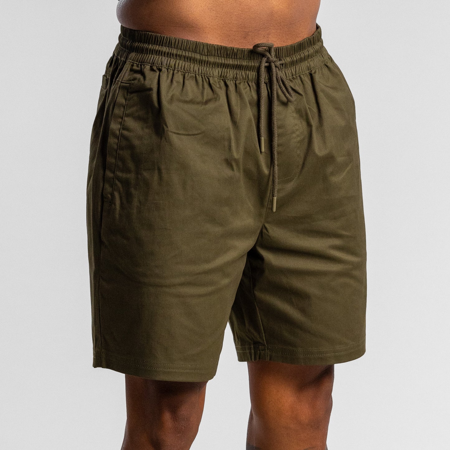 Capsize Box All-Day Short 7" Men's ARMY GREEN