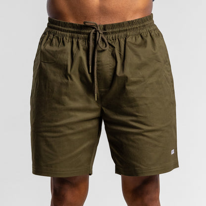 Capsize Box All-Day Short 7" Men's ARMY GREEN