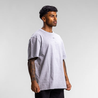 Capsize Box Block Tee Unisex GREY MARLE