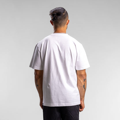 Capsize Box Block Tee Unisex WHITE