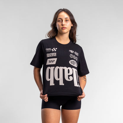 Race 2.0 Relax Tee Women's WASHED BLACK