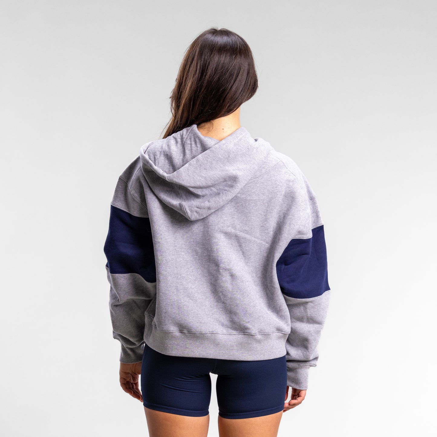 Varsity Extra Hood Women's GREY MARLE/NAVY