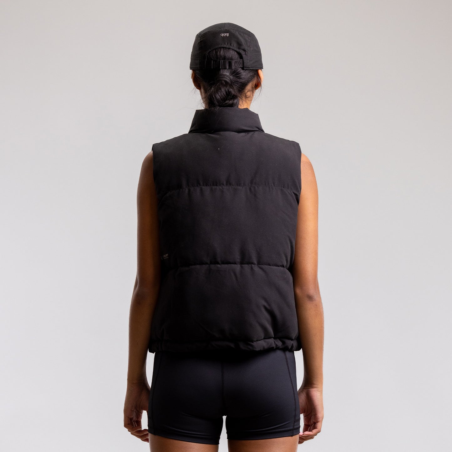 Cropped Puffer Vest Women's