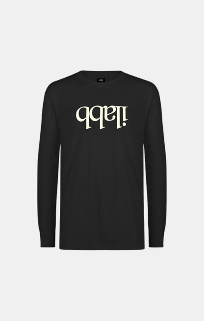 Men's Merino Long Sleeve Tee | Capsize - Black - ilabb