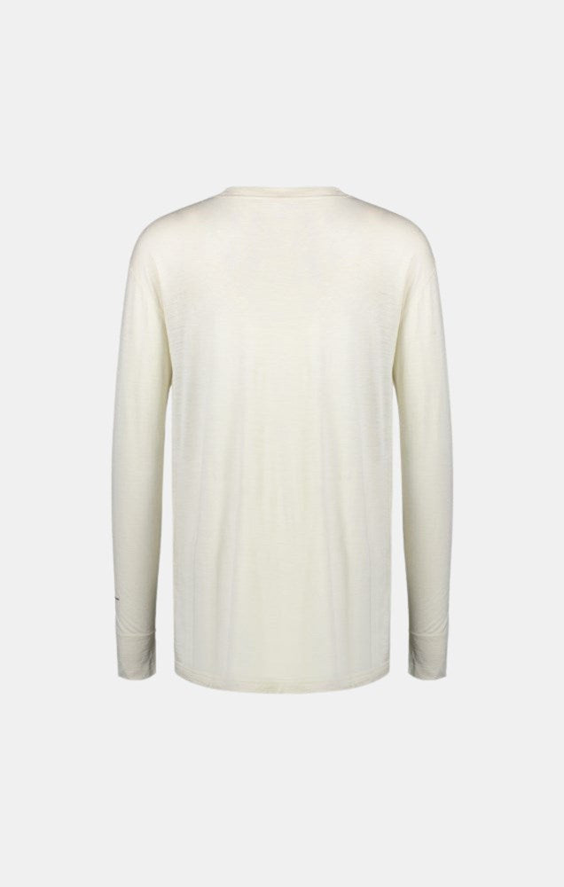 Men's Merino Long Sleeve Tee | Capsize - Off White - ilabb