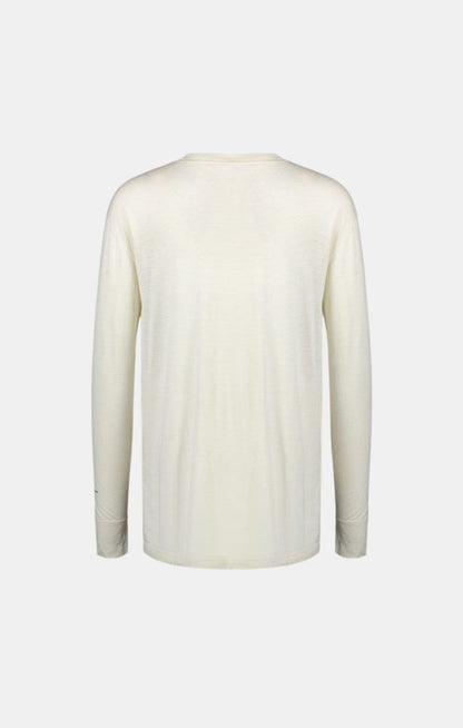 Men's Merino Long Sleeve Tee | Capsize - Off White - ilabb