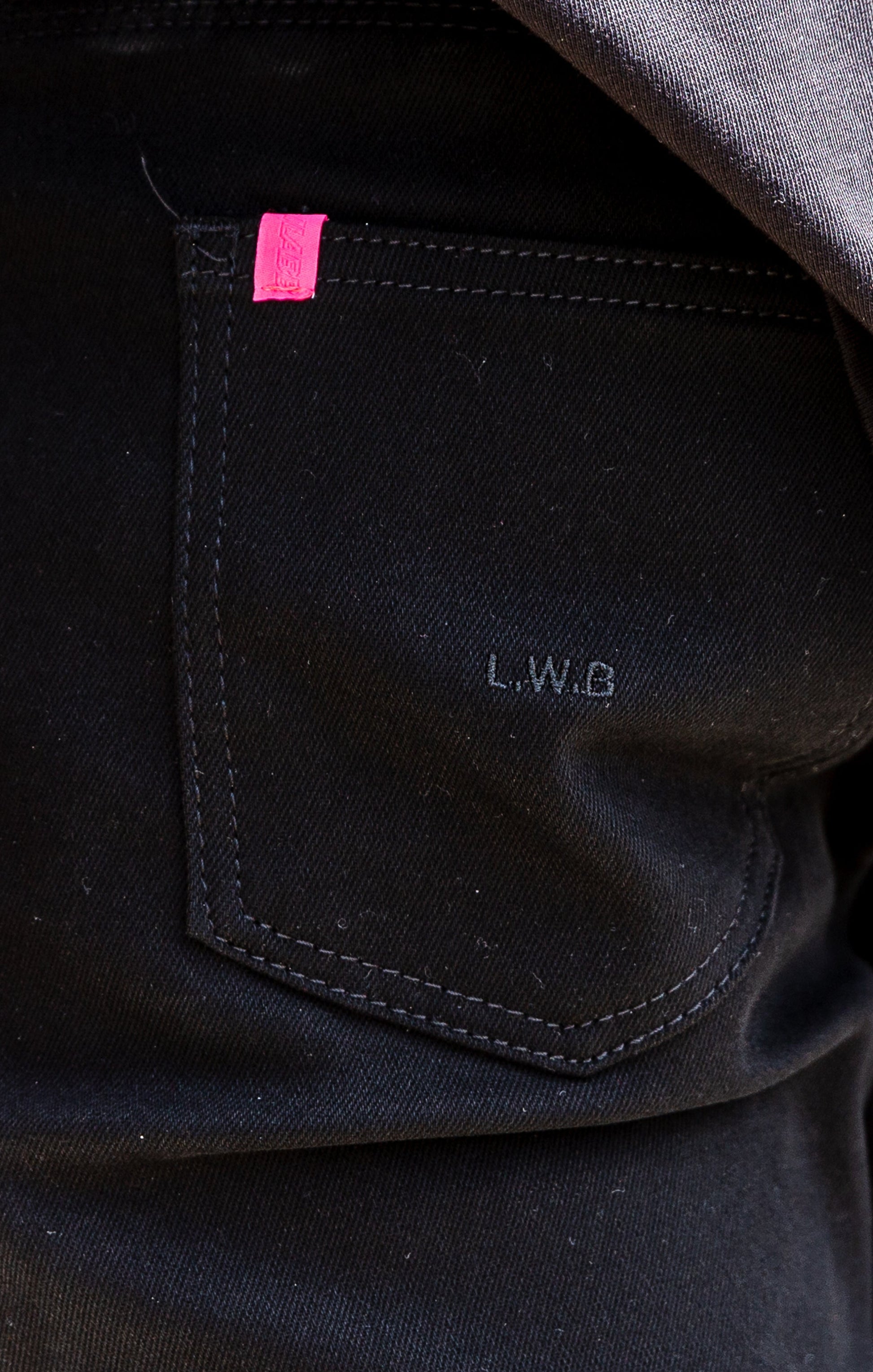 Men's Lwb Jean - Black - ilabb