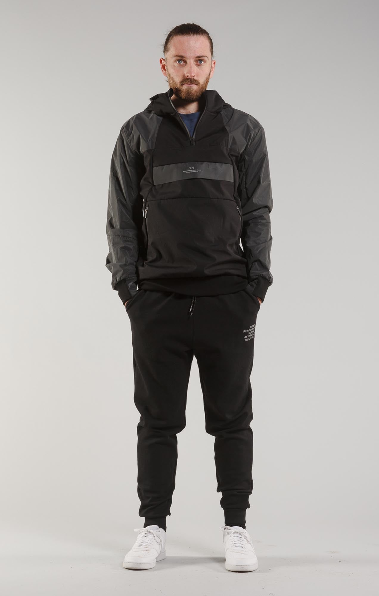 Men's Arrow Jacket - Black/Reflective - ilabb