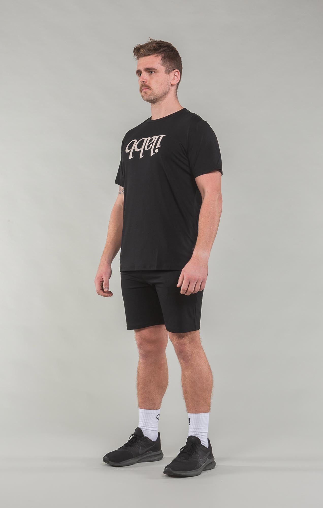 Men's Lomond Capsize Tee - Black - ilabb