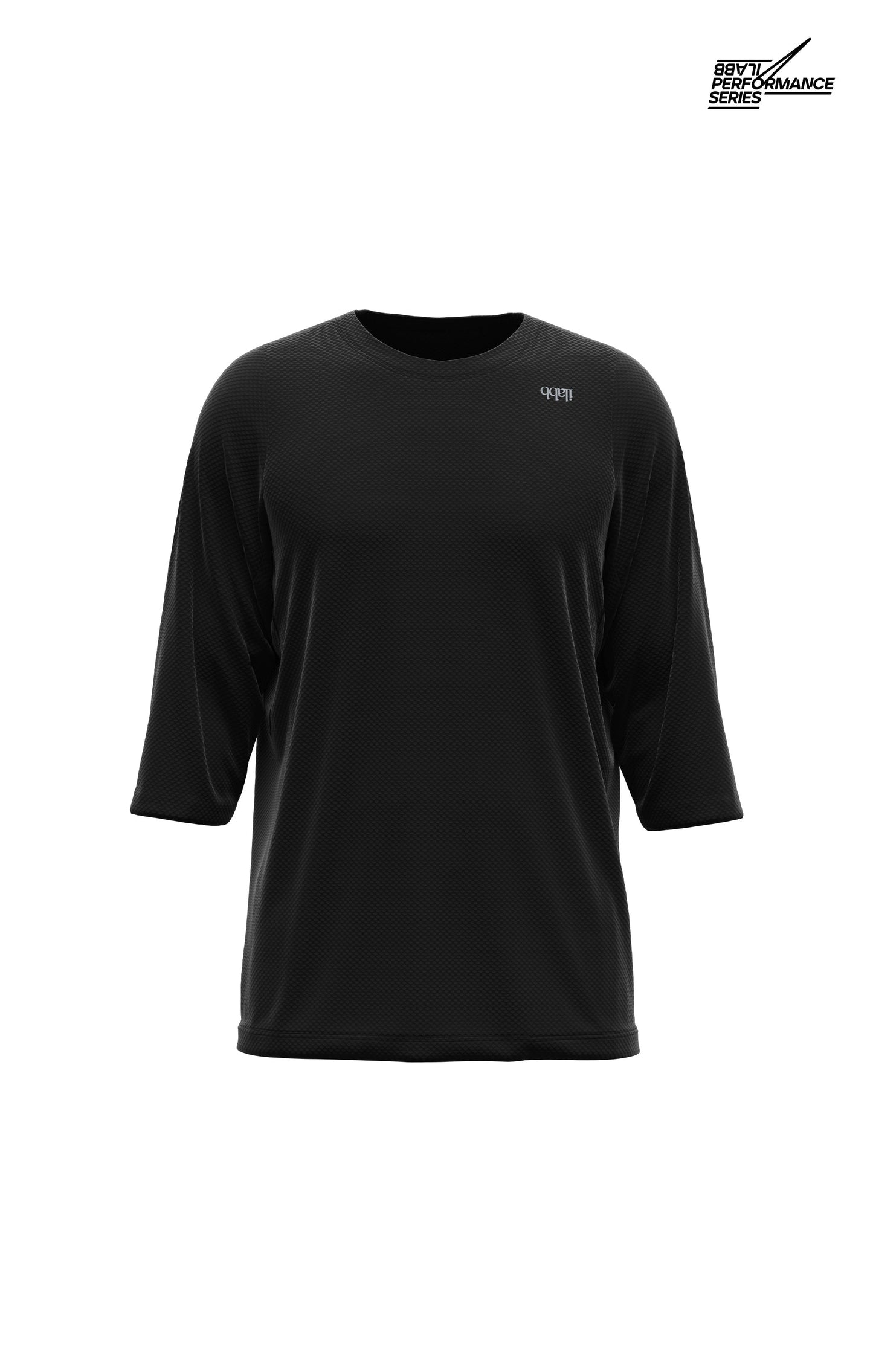 Men's Traverse 3/4 Jersey - Black - ilabb