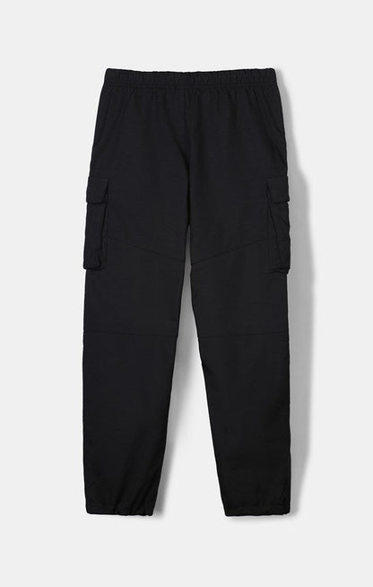 Unisex Arrow Cargo Pant - Black - ilabb