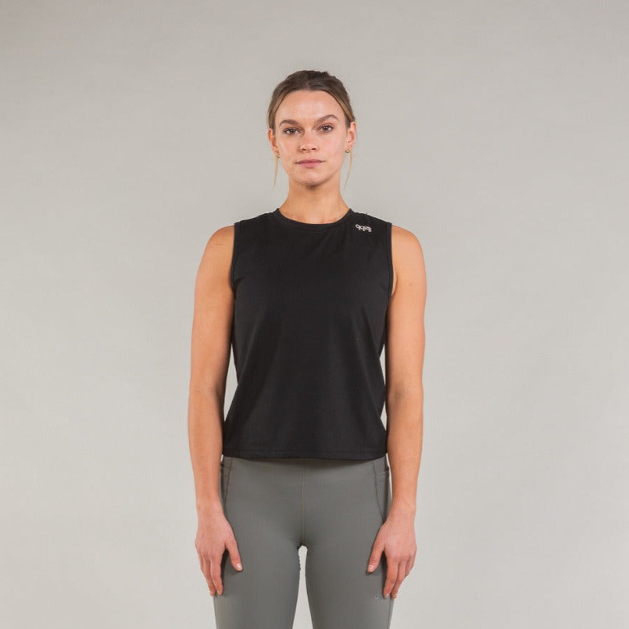 Women's Lomond Tank - Black - ilabb