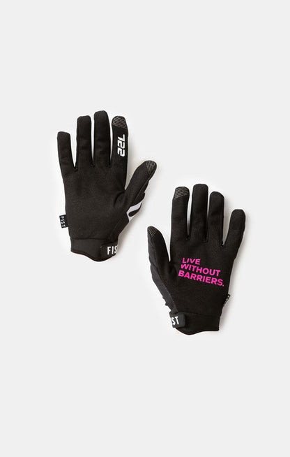 Youth Fist Ride Glove - Black - ilabb